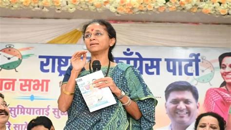 Farmers Suffering Due To Increased Input Costs Supriya Sule Slams Centre