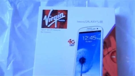 Samsung Galaxy S3 Virgin Mobile Unboxing Prepaid No Contract Youtube