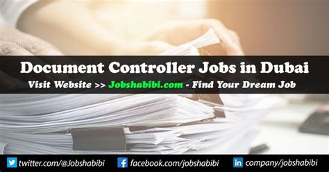 Document Controller Jobs In Dubai Uae Latest Walk In Interviews