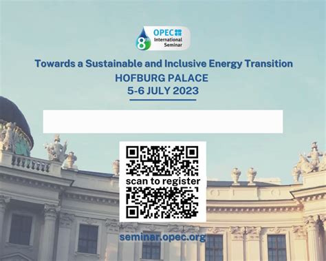 OPEC on Twitter: "The 8th #OPECSeminar will take place in #Vienna on 5 ...