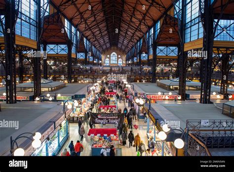 The Great Market Hall In Budapest Hungary Europe EU Stock Photo Alamy