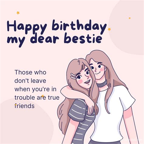 Happy Birthday Bestie Images And Funny Cards For Female Bff