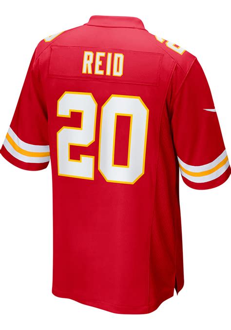 Justin Reid Kansas City Chiefs Home Jersey - RED