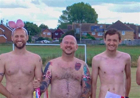 New Inn Football Club Strip Off For Nude Calendar To Raise Money For Prostate Cancer Uk
