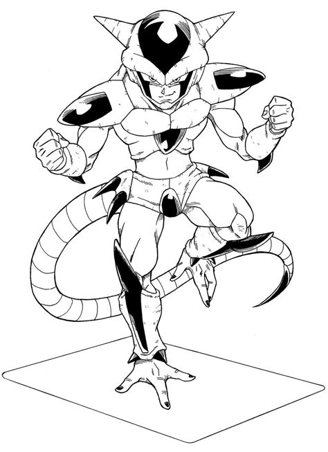 Dibujos Para Colorear De Dragon Ball Z Bardock Dibujos Para A Colorear