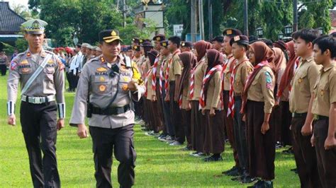 Kapolres Lampung Timur Polda Lampung Pimpin Apel Gelar Pasukan Operasi