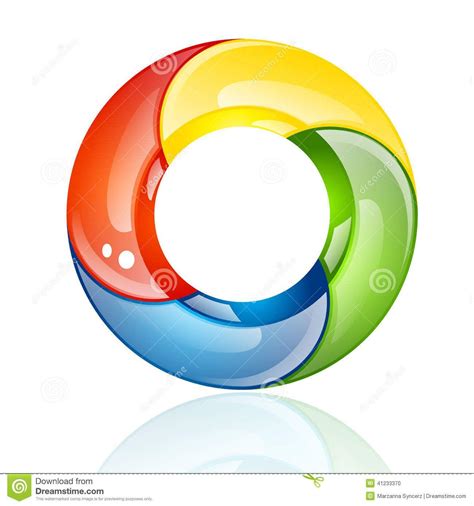 Red And Blue Circle Logo