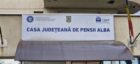 Casa de Pensii Alba anunț pentru pensionarii care nu au primit