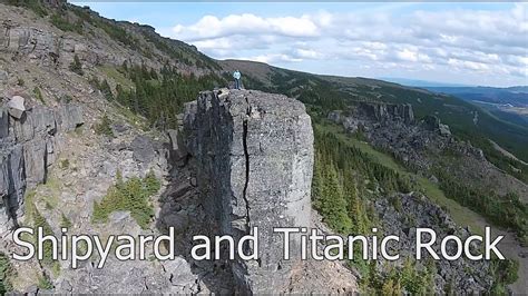 Shipyard And Titanic Rock Tumbler Ridge British Columbia YouTube