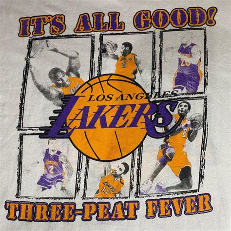 3peat Los Angeles Lakers, Men's Fashion, Tops & Sets, Tshirts & Polo ...