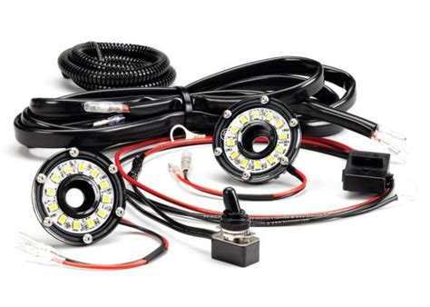 Kc Hilites 355 Under Hood Cyclone Led Light Kit Aftermarket Bumpers