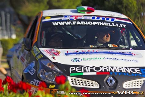 Pinelli Fabio Tricoli Giuseppe Renault Clio R3 Rally Di Reggello