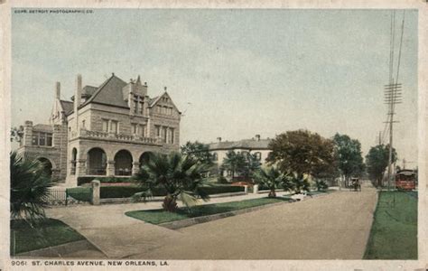 St. Charles Avenue New Orleans, LA Postcard