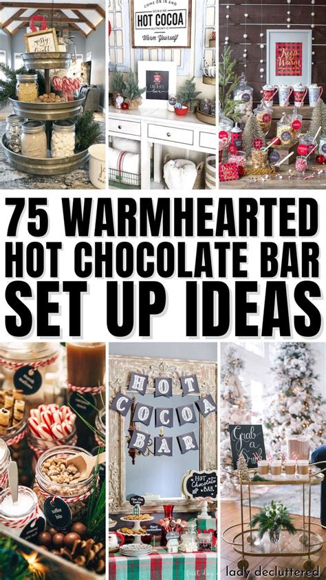 Diy Christmas Hot Cocoa Bar Ideas In Christmas Hot Chocolate