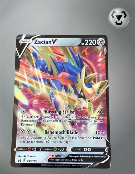 Zacian V Crown Zenith Tcg Coleccionistas