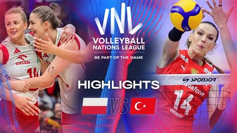 Pol Vs Tur Quarter Finals Highlights Women S Vnl