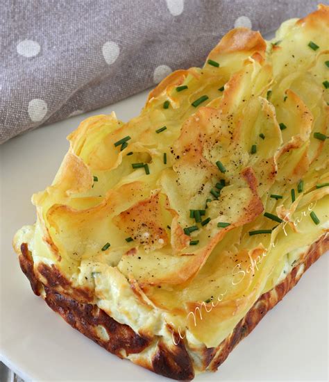 Sformato Di Ricotta Con Patate Croccanti Ricetta Veloce