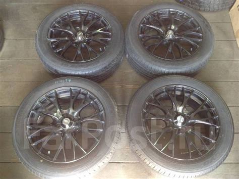 195/55R16 Yokohama, диски WEDS Sport SA-20R 4x100 made in Japan, 16", 1 ...