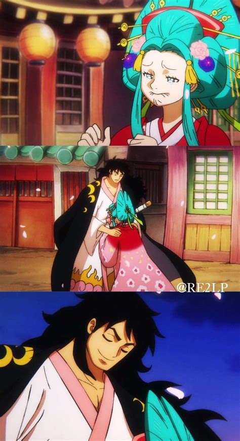 Two Different Anime Scenes With One Girl And The Other Man