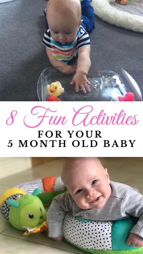 Activities for 5 month old baby 8 fun playtime ideas mummy to dex – Artofit