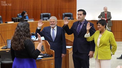 SLO County Swore In Officials And Supervisors See The Event San Luis