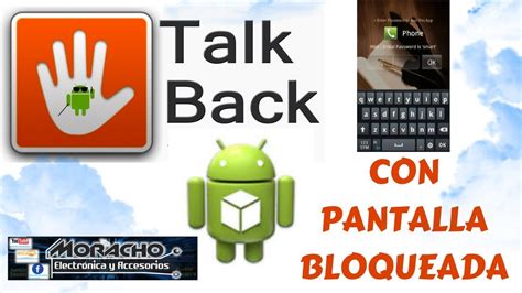 Desactivar Talkback Con Pantalla Bloqueada F Cil Y R Pido Youtube