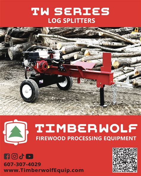 Log Splitters Wood Splitters Timberwolf Firewood Processing Equipment