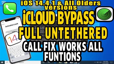 Icloud Bypass Call Fix Restart Fix Meid Device Supports Ios 14 4 1 Iphone 6 To X Xr Xs 11 12