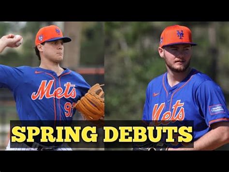 Mets Prospects Christian Scott And Mike Vasil Make MLB Spring Training