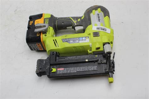 Ryobi P Airstrike Volt One Lithium Ion Cordless Brad Nailer