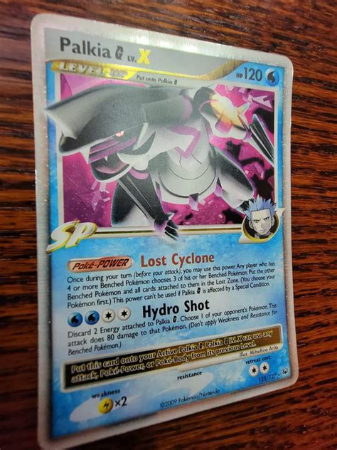 Pokemon Card Palkia Level X