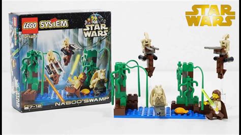 20年前の新品レゴスターウォーズ ナブー スワンプ 7121LEGO Star Wars Naboo Swamp Speed Build