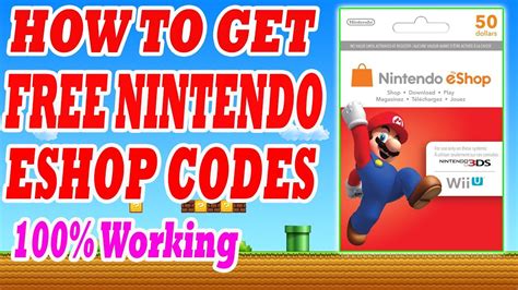 How To Get Free Nintendo Eshop Codes Bsshara