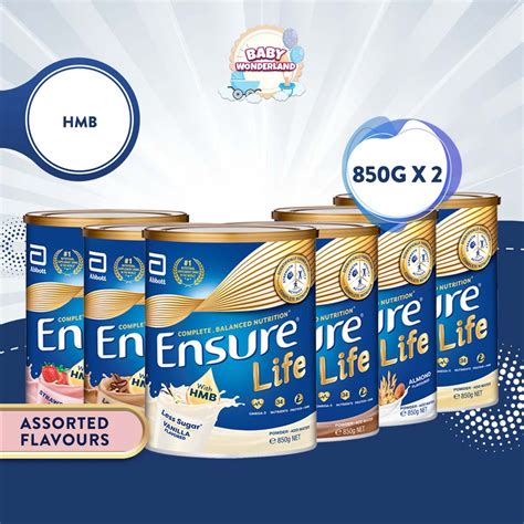 Bundle Of Abbott Ensure Life With Hmb Adult Nutrition G