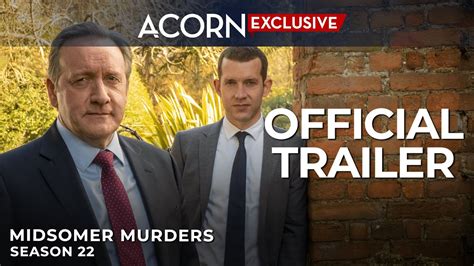 Acorn Tv Exclusive Midsomer Murders Season 22 Official Trailer Youtube