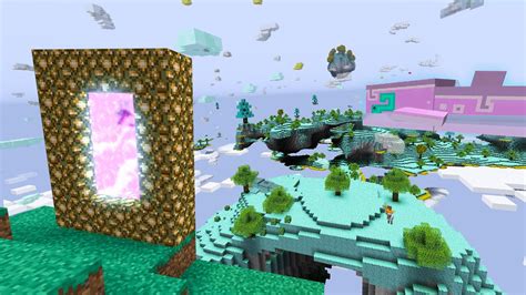 Logr Crear El Portal Al Cielo En Minecraft Nuevas Dimensiones Youtube