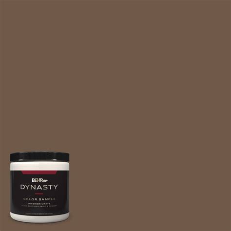 BEHR DYNASTY 8 Oz N230 7 Rustic Tobacco One Coat Hide Matte Stain