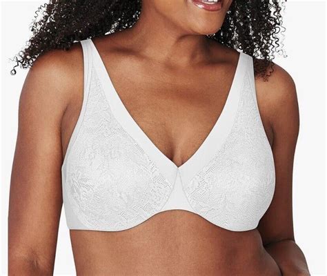 Womens Playtex Secrets Ultra Soft Bra 42c Dreamwire Underwire Bra White New Ebay