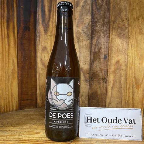 De Poes Blond 33cl Het Oude Vat