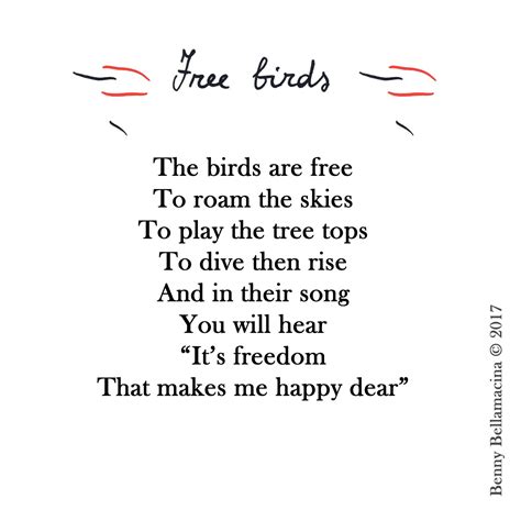 Piddly Poems Free Birds A Poem From The New Book By Benny