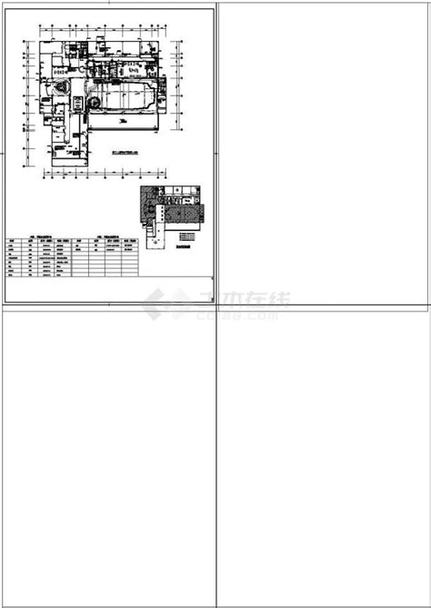 江苏 五层公寓楼给排水消防施工图一（同层排水 直饮水系统）直饮水土木在线