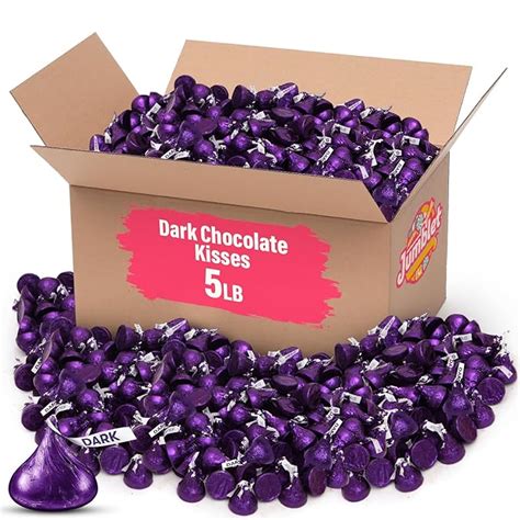 Amazon Besos De Chocolate Negro Hershey Kisses A Granel