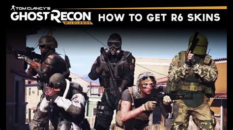 Ghost Recon Wildlands How To Unlock Rainbow Six Icon Outfits Costumes Skins Extended Ops