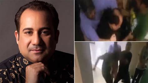 Pakistani Singer Rahat Fateh Ali Khan Beats His Employee Video Showing His Brutal Act Goes