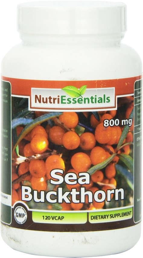 Amazon Nutri Essentials Sea Buckthorn Veg Capsules Mg