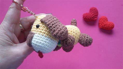 Llavero Perrito Teje Con Ganchibol Un Amigurumi Youtube