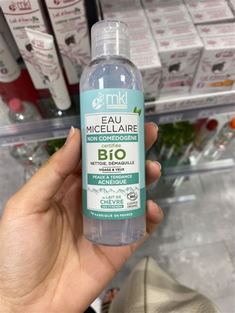 MKL Green Nature Lait de Chèvre Eau Micellaire Bio 100ml INCI Beauty