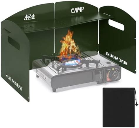 Amazon Camping Stove Windscreen Plates Steel Camp Stove