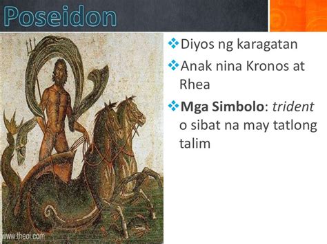 Mga Diyos At Diyosa Ng Imperyong Griyego At Roman The Gods And Godde