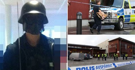 Sword Attack In Trollhattan Sweden Two Dead Masked Man Killed By